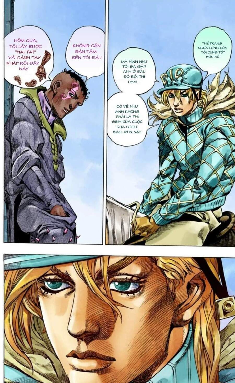 Cuộc Phiêu Lưu Bí Ẩn Phần 7: Steel Ball Run Chapter 48 - Trang 2