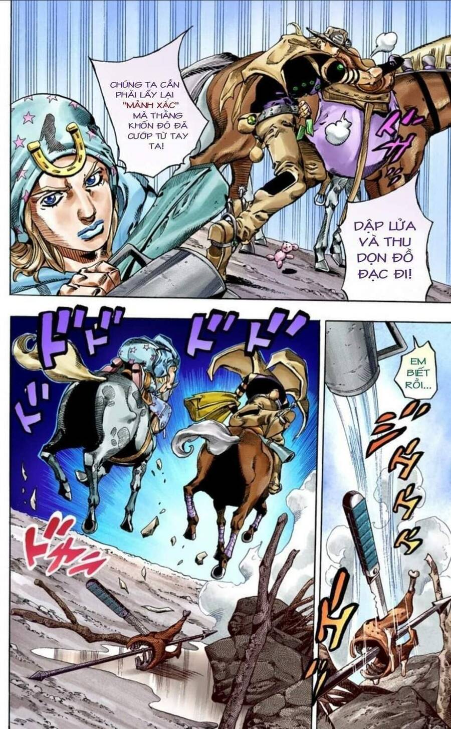 Cuộc Phiêu Lưu Bí Ẩn Phần 7: Steel Ball Run Chapter 56 - Trang 2