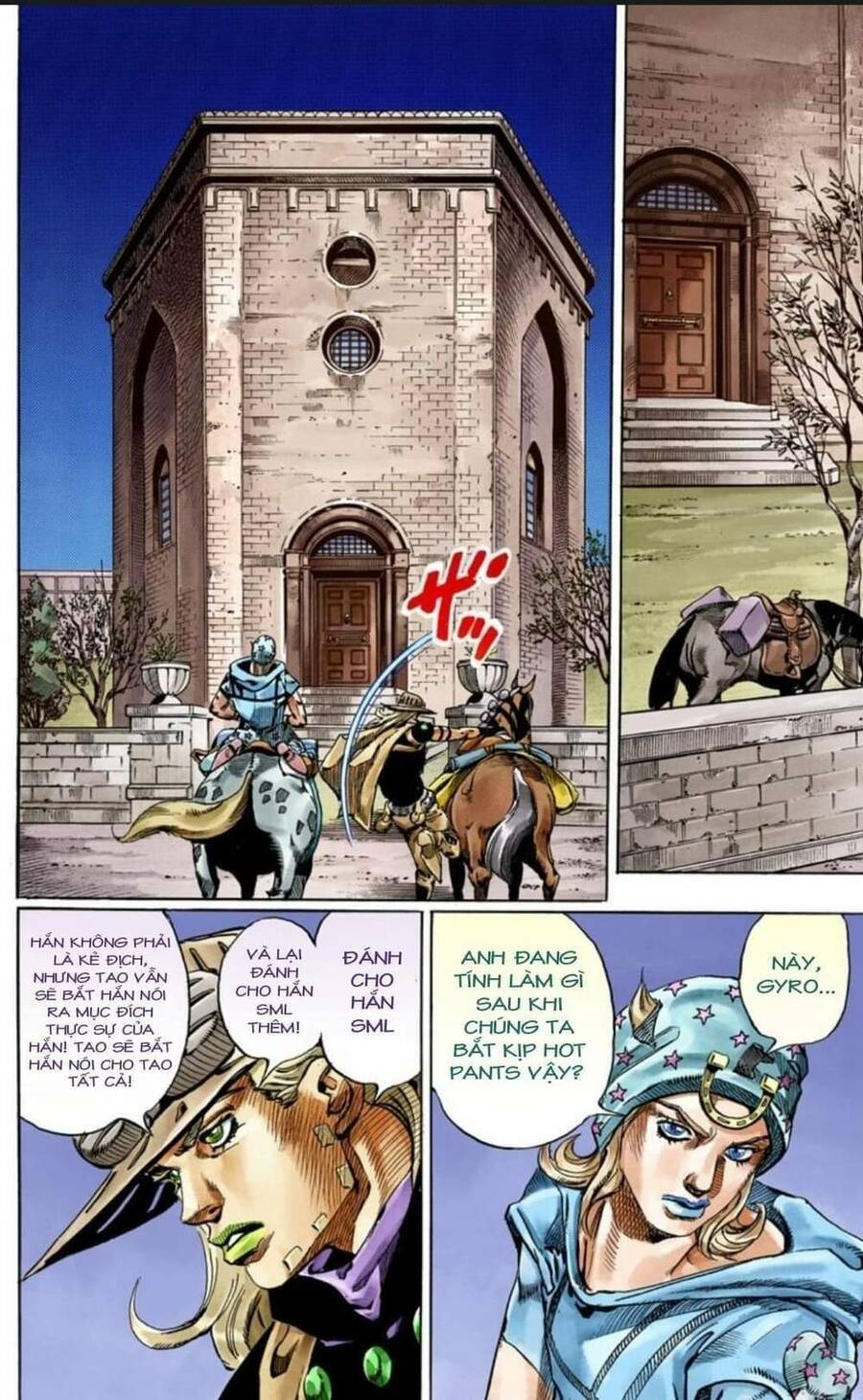 Cuộc Phiêu Lưu Bí Ẩn Phần 7: Steel Ball Run Chapter 56 - Trang 2