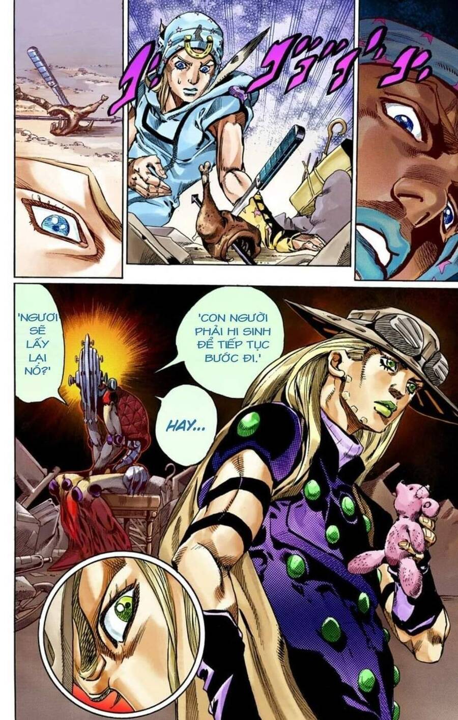 Cuộc Phiêu Lưu Bí Ẩn Phần 7: Steel Ball Run Chapter 56 - Trang 2