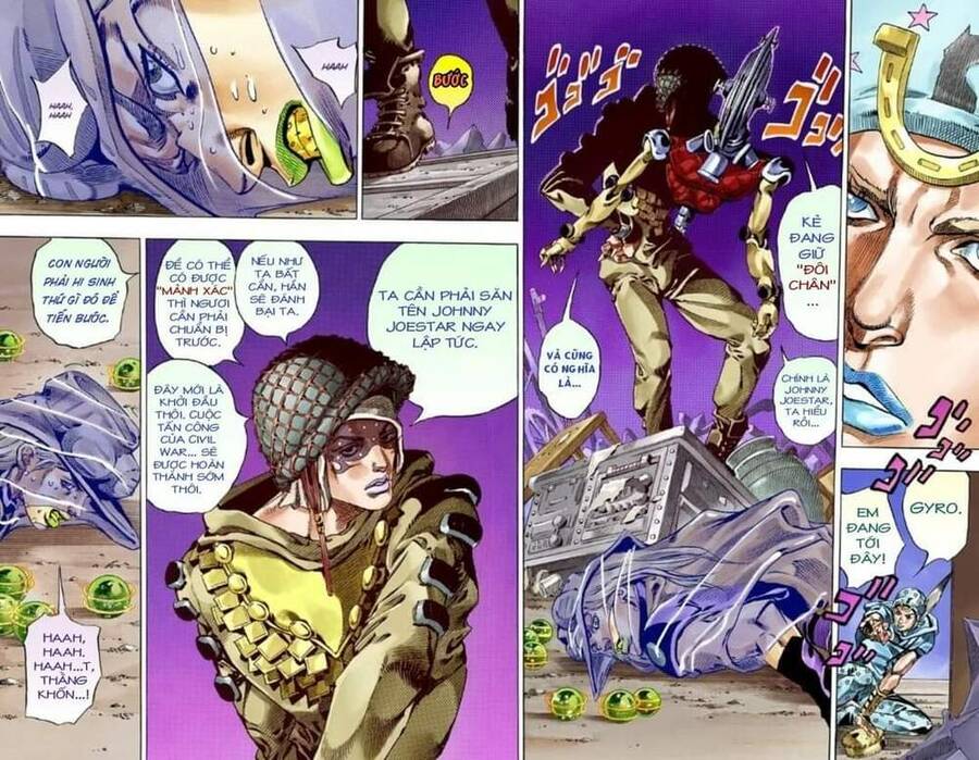 Cuộc Phiêu Lưu Bí Ẩn Phần 7: Steel Ball Run Chapter 58 - Trang 2