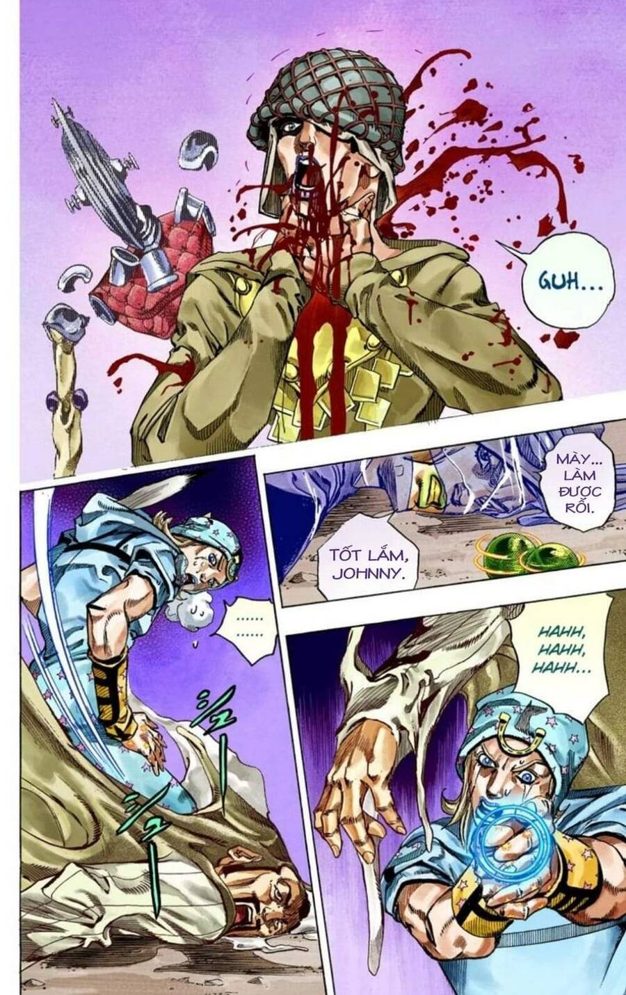 Cuộc Phiêu Lưu Bí Ẩn Phần 7: Steel Ball Run Chapter 58 - Trang 2