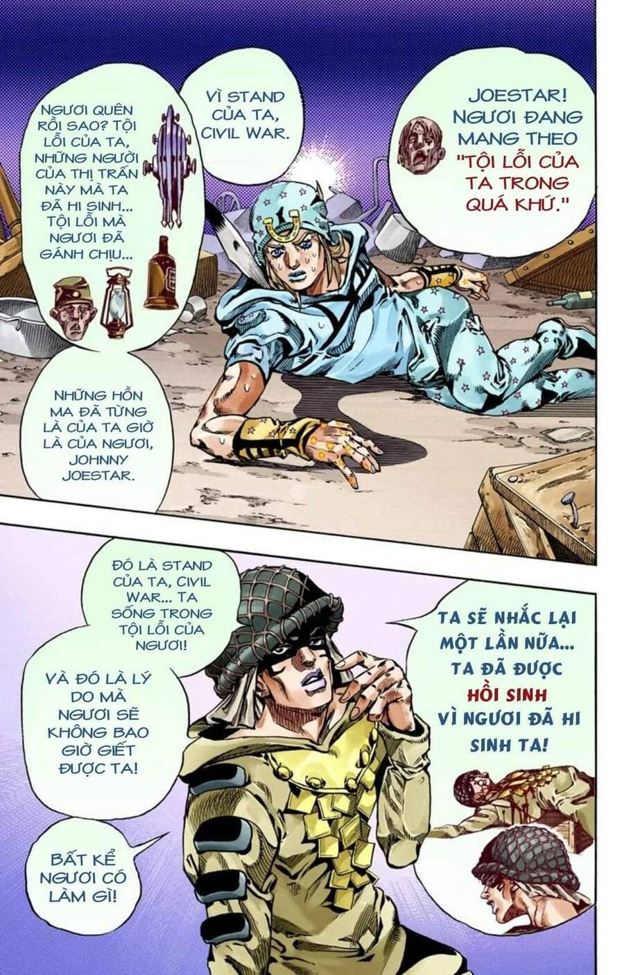 Cuộc Phiêu Lưu Bí Ẩn Phần 7: Steel Ball Run Chapter 59 - Trang 2
