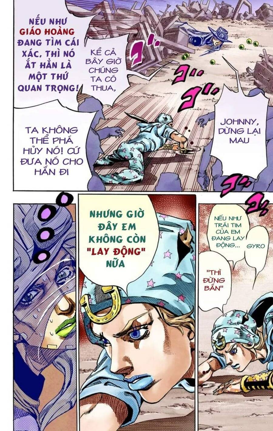Cuộc Phiêu Lưu Bí Ẩn Phần 7: Steel Ball Run Chapter 59 - Trang 2
