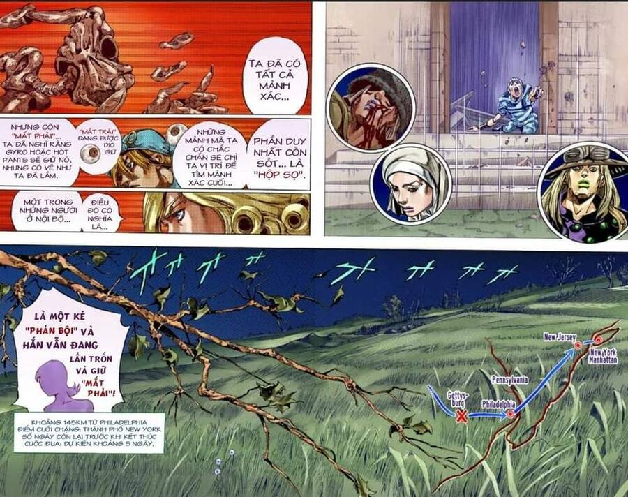 Cuộc Phiêu Lưu Bí Ẩn Phần 7: Steel Ball Run Chapter 59 - Trang 2