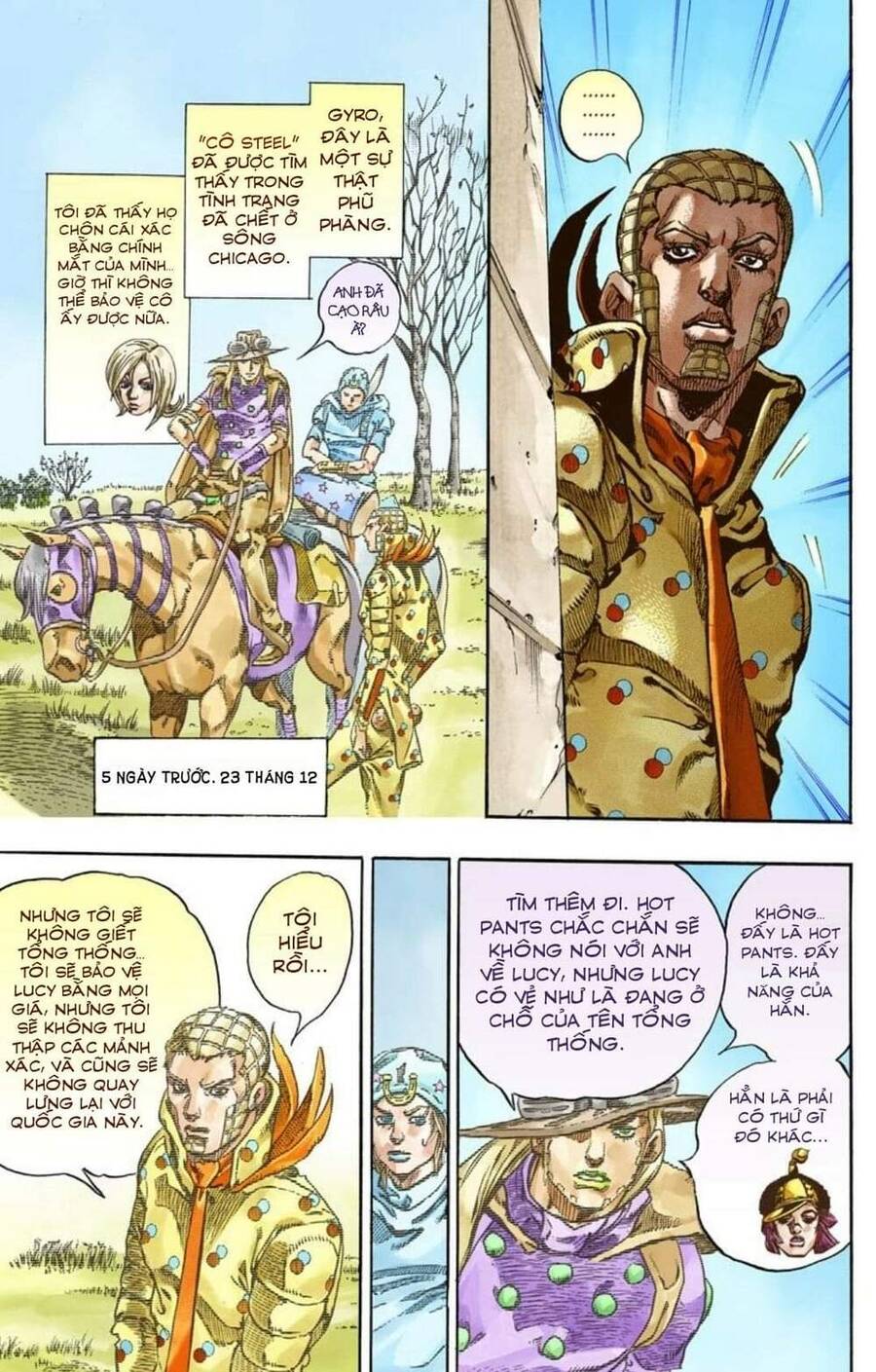 Cuộc Phiêu Lưu Bí Ẩn Phần 7: Steel Ball Run Chapter 60 - Trang 2