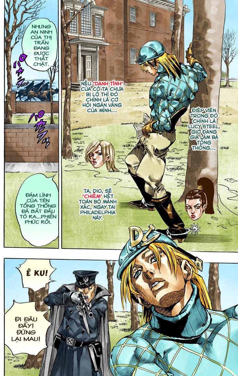 Cuộc Phiêu Lưu Bí Ẩn Phần 7: Steel Ball Run Chapter 67 - Trang 2