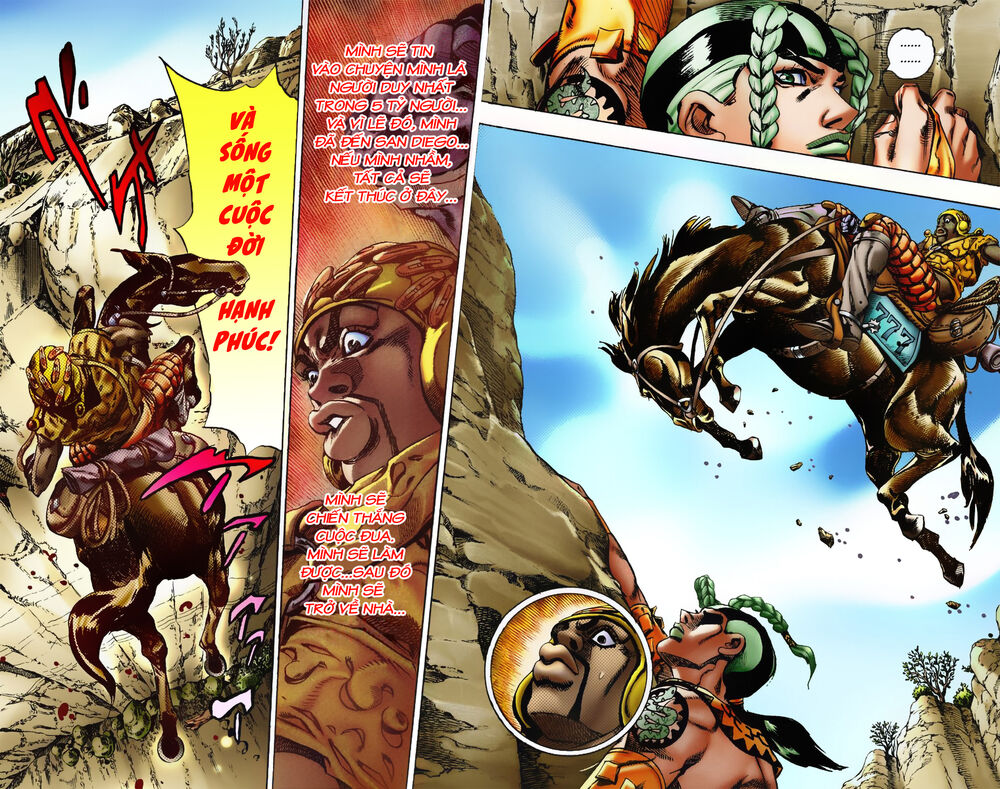 Cuộc Phiêu Lưu Bí Ẩn Phần 7: Steel Ball Run Chapter 7 - Trang 2