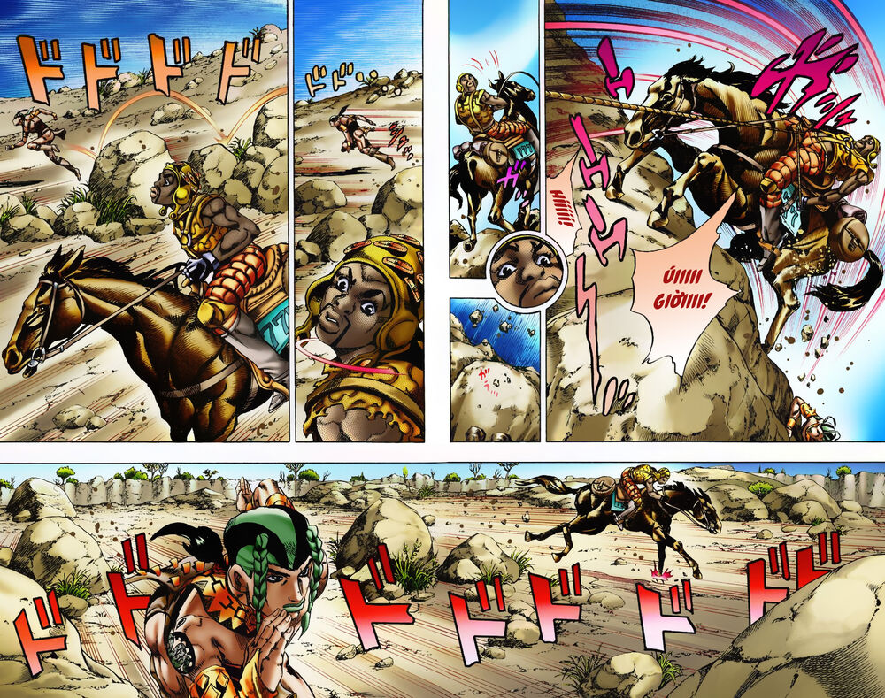 Cuộc Phiêu Lưu Bí Ẩn Phần 7: Steel Ball Run Chapter 7 - Trang 2