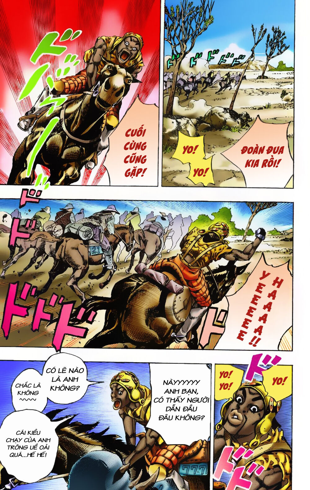 Cuộc Phiêu Lưu Bí Ẩn Phần 7: Steel Ball Run Chapter 7 - Trang 2