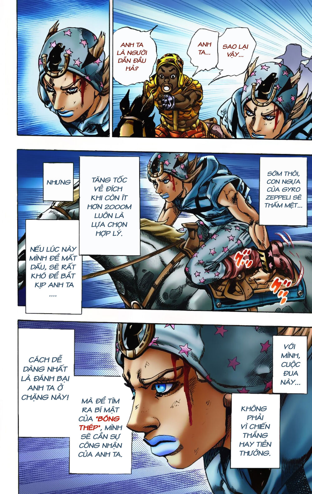 Cuộc Phiêu Lưu Bí Ẩn Phần 7: Steel Ball Run Chapter 7 - Trang 2
