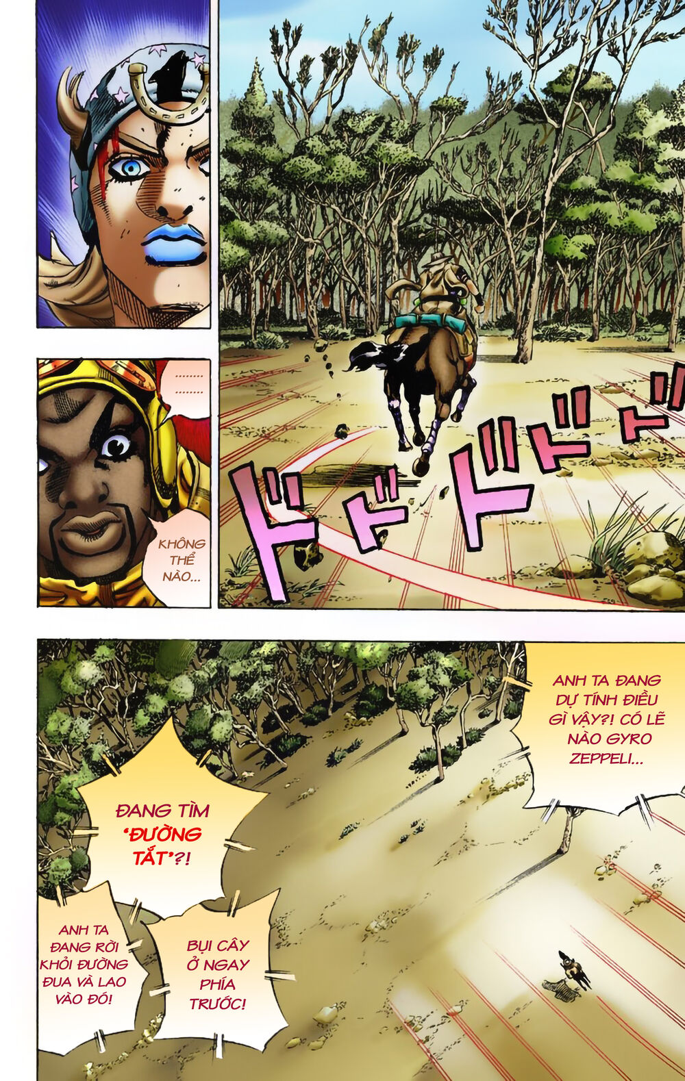 Cuộc Phiêu Lưu Bí Ẩn Phần 7: Steel Ball Run Chapter 7 - Trang 2