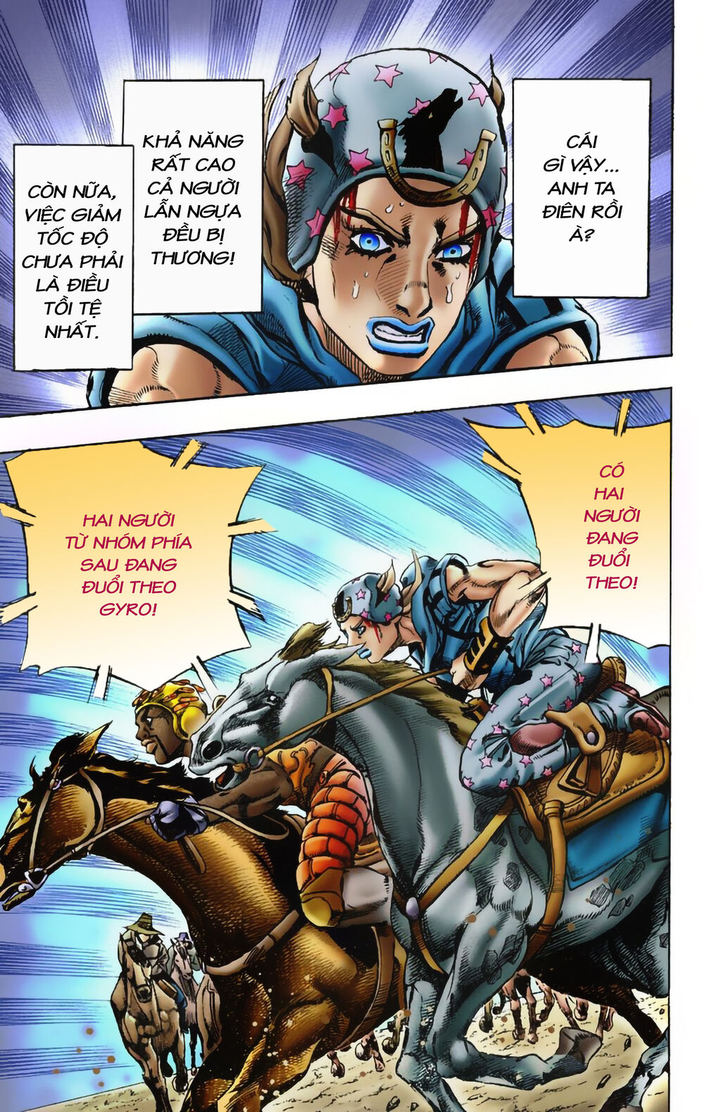 Cuộc Phiêu Lưu Bí Ẩn Phần 7: Steel Ball Run Chapter 7 - Trang 2