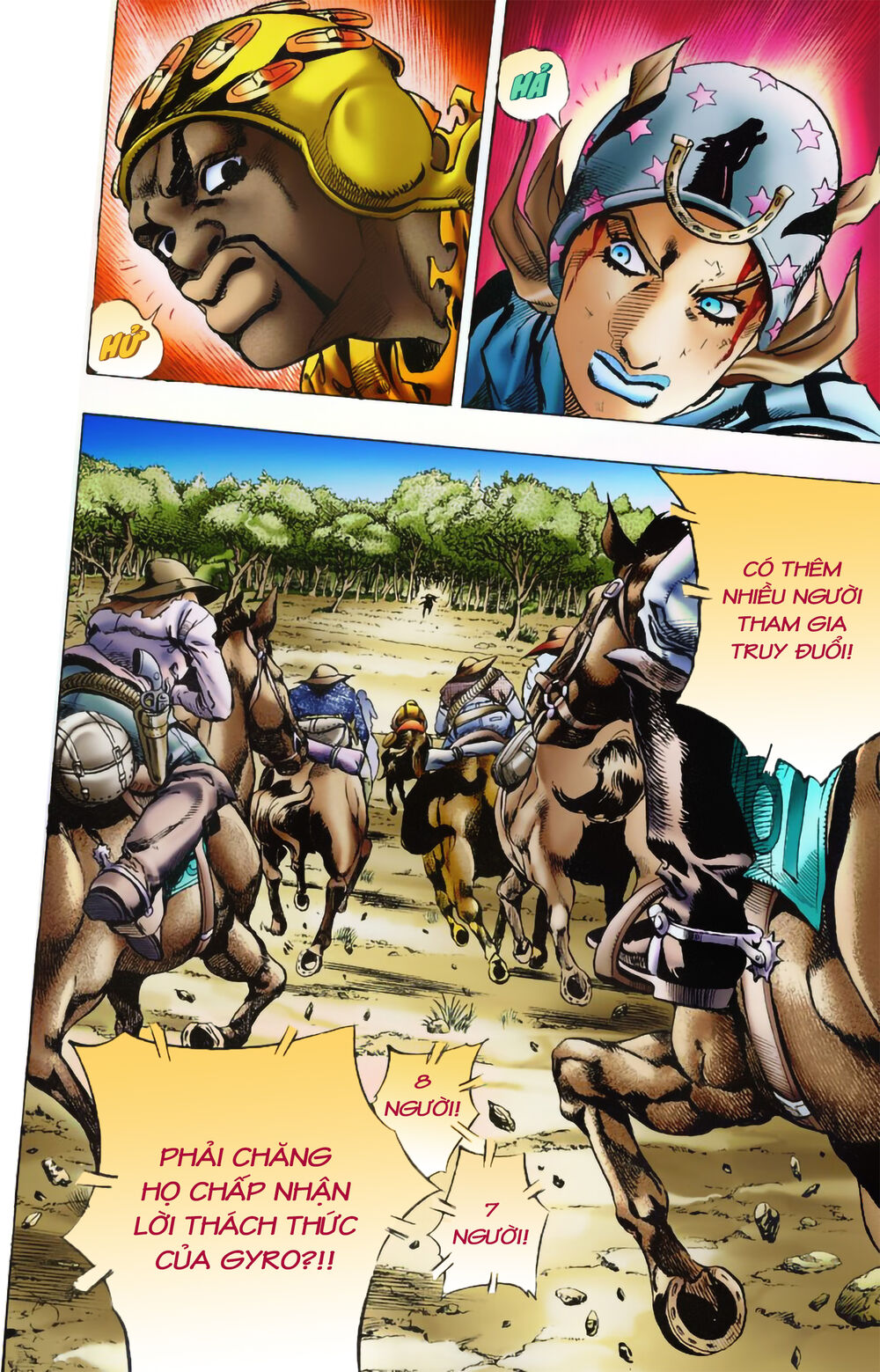Cuộc Phiêu Lưu Bí Ẩn Phần 7: Steel Ball Run Chapter 7 - Trang 2