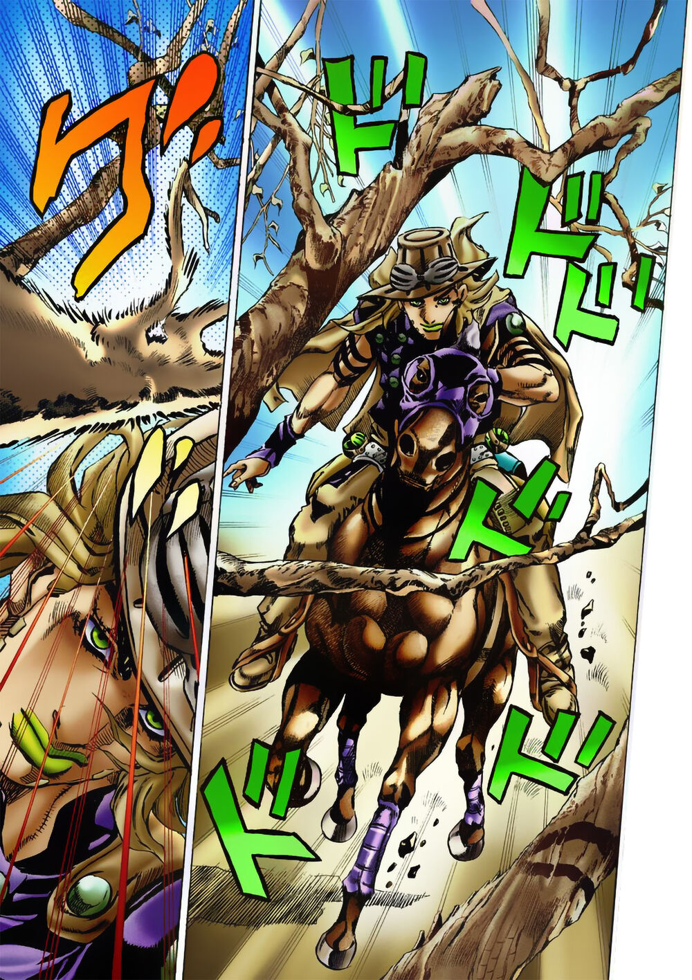 Cuộc Phiêu Lưu Bí Ẩn Phần 7: Steel Ball Run Chapter 7 - Trang 2