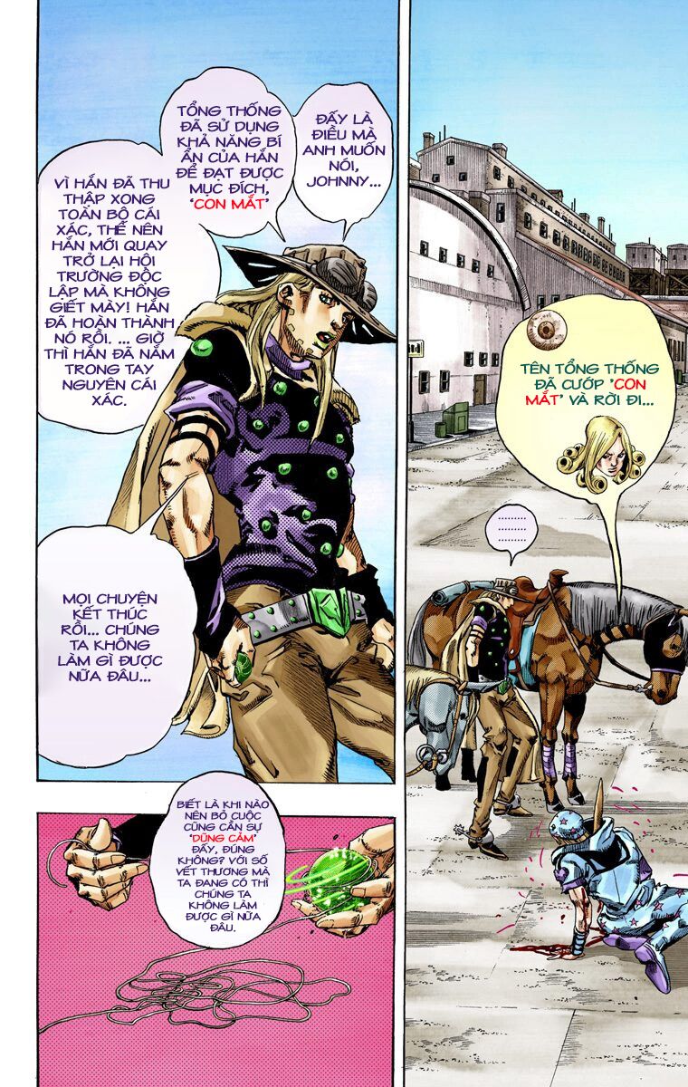 Cuộc Phiêu Lưu Bí Ẩn Phần 7: Steel Ball Run Chapter 72 - Trang 2