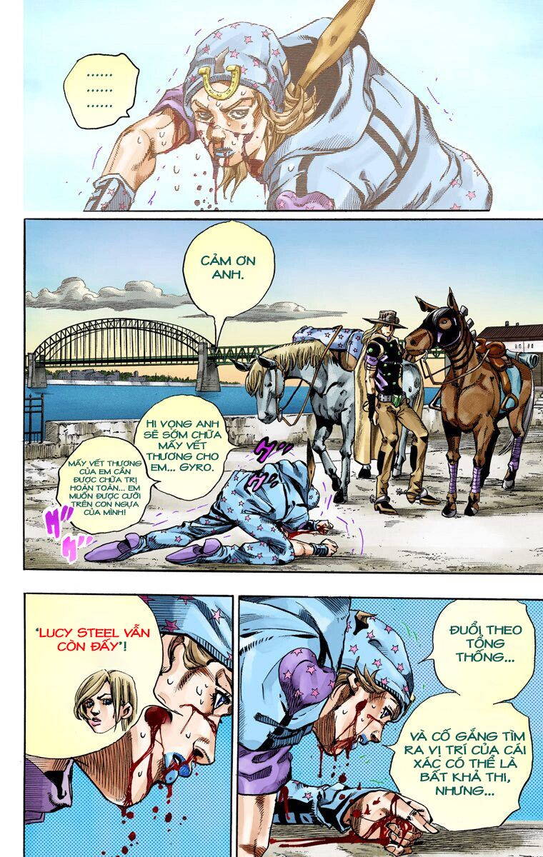 Cuộc Phiêu Lưu Bí Ẩn Phần 7: Steel Ball Run Chapter 72 - Trang 2
