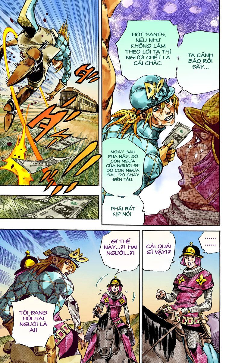 Cuộc Phiêu Lưu Bí Ẩn Phần 7: Steel Ball Run Chapter 74 - Trang 2