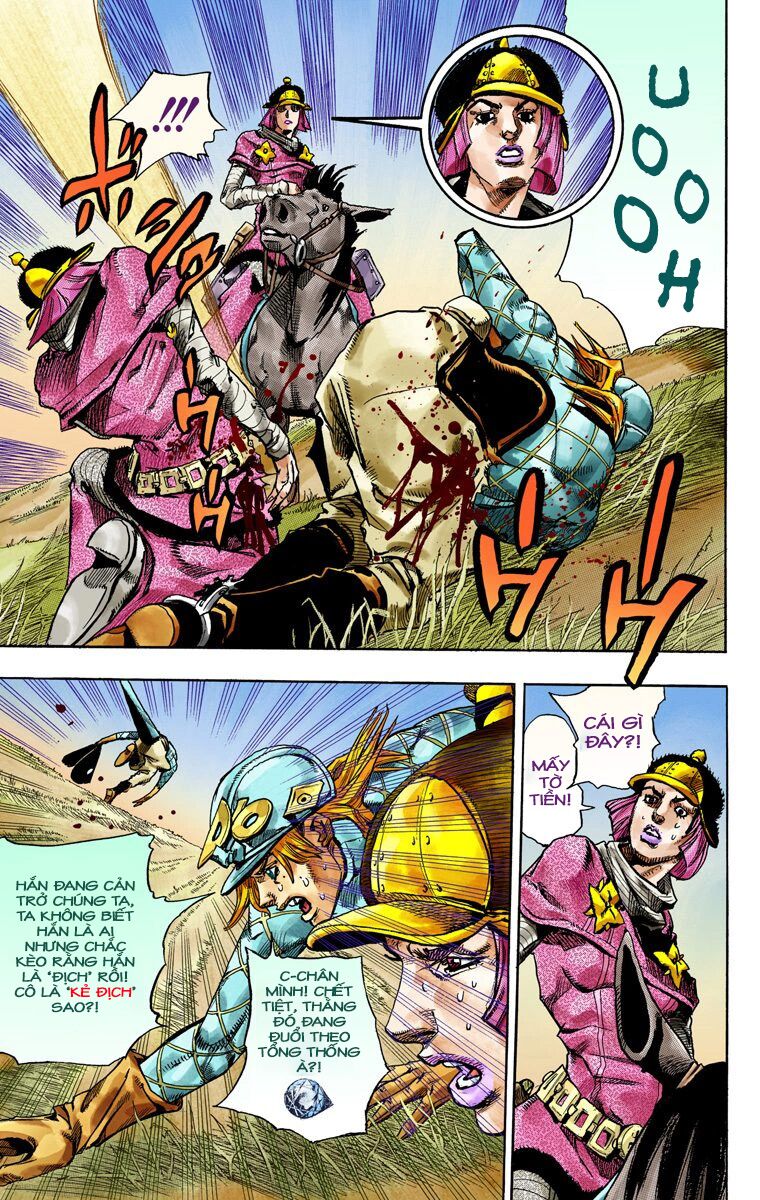 Cuộc Phiêu Lưu Bí Ẩn Phần 7: Steel Ball Run Chapter 74 - Trang 2