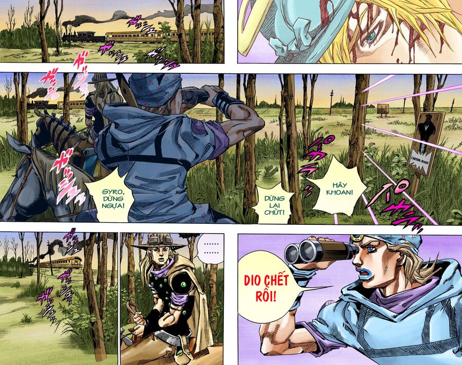 Cuộc Phiêu Lưu Bí Ẩn Phần 7: Steel Ball Run Chapter 76 - Trang 2