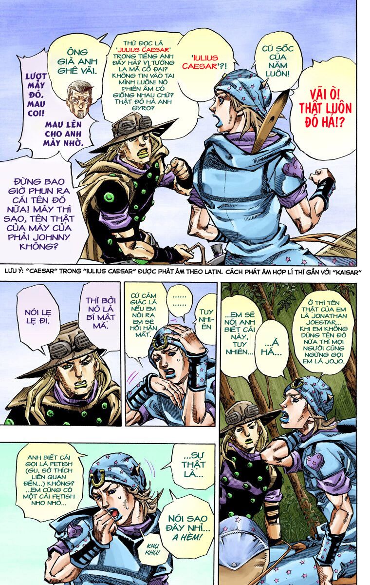 Cuộc Phiêu Lưu Bí Ẩn Phần 7: Steel Ball Run Chapter 76 - Trang 2
