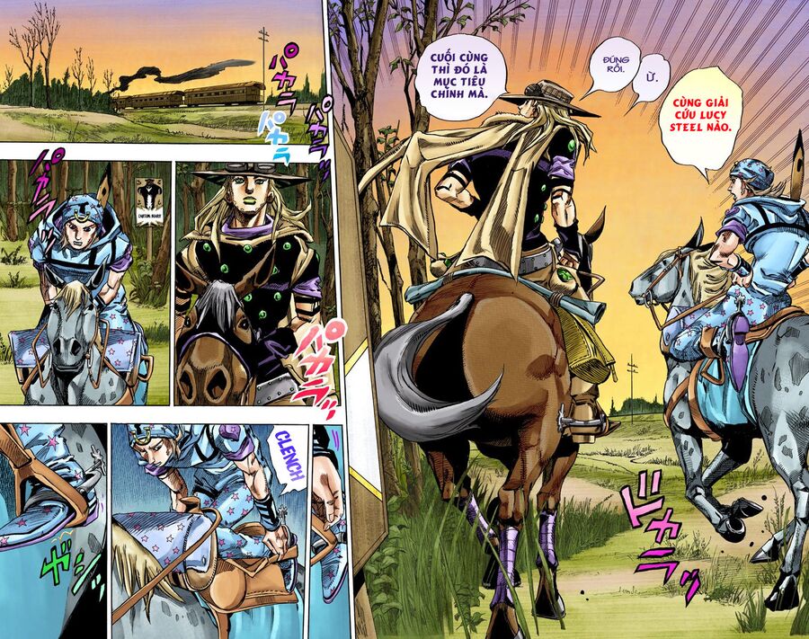 Cuộc Phiêu Lưu Bí Ẩn Phần 7: Steel Ball Run Chapter 76 - Trang 2