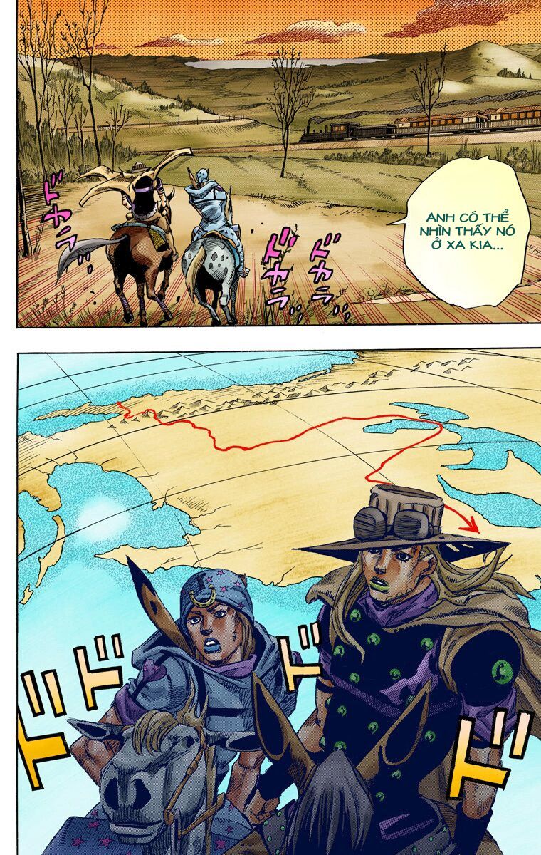 Cuộc Phiêu Lưu Bí Ẩn Phần 7: Steel Ball Run Chapter 77 - Trang 2