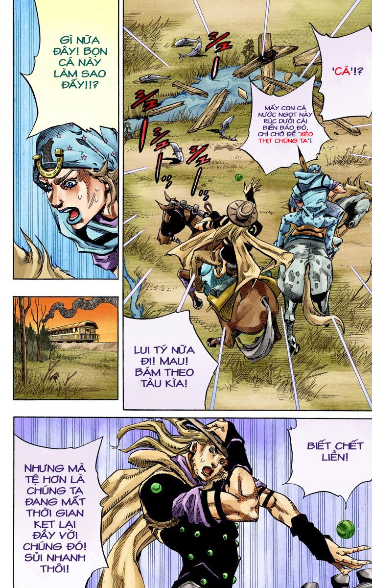 Cuộc Phiêu Lưu Bí Ẩn Phần 7: Steel Ball Run Chapter 77 - Trang 2