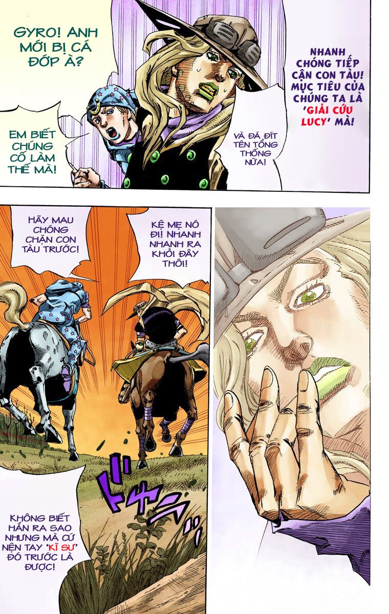 Cuộc Phiêu Lưu Bí Ẩn Phần 7: Steel Ball Run Chapter 77 - Trang 2