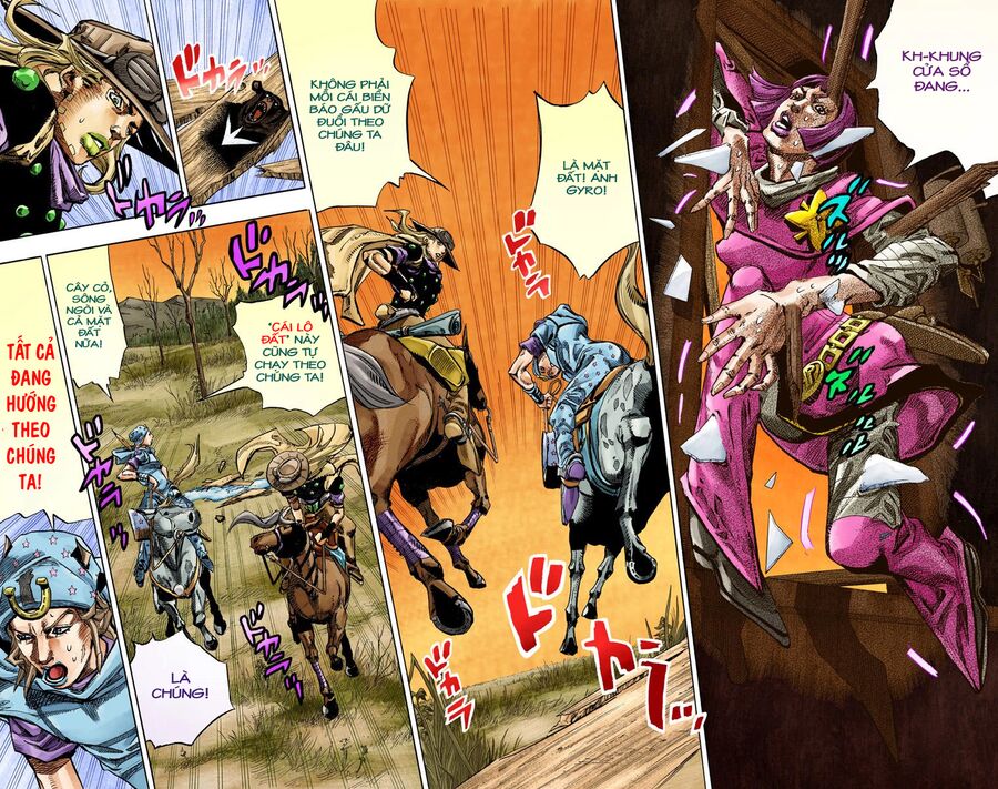Cuộc Phiêu Lưu Bí Ẩn Phần 7: Steel Ball Run Chapter 77 - Trang 2
