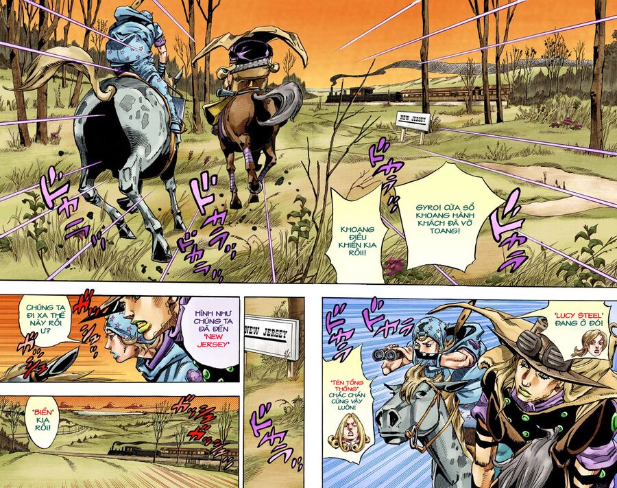 Cuộc Phiêu Lưu Bí Ẩn Phần 7: Steel Ball Run Chapter 77 - Trang 2