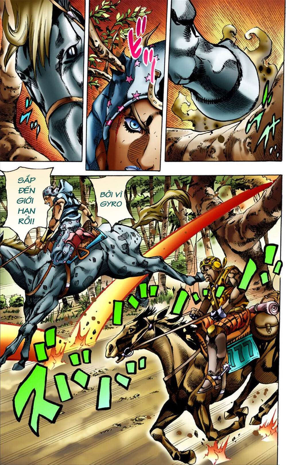 Cuộc Phiêu Lưu Bí Ẩn Phần 7: Steel Ball Run Chapter 8 - Trang 2
