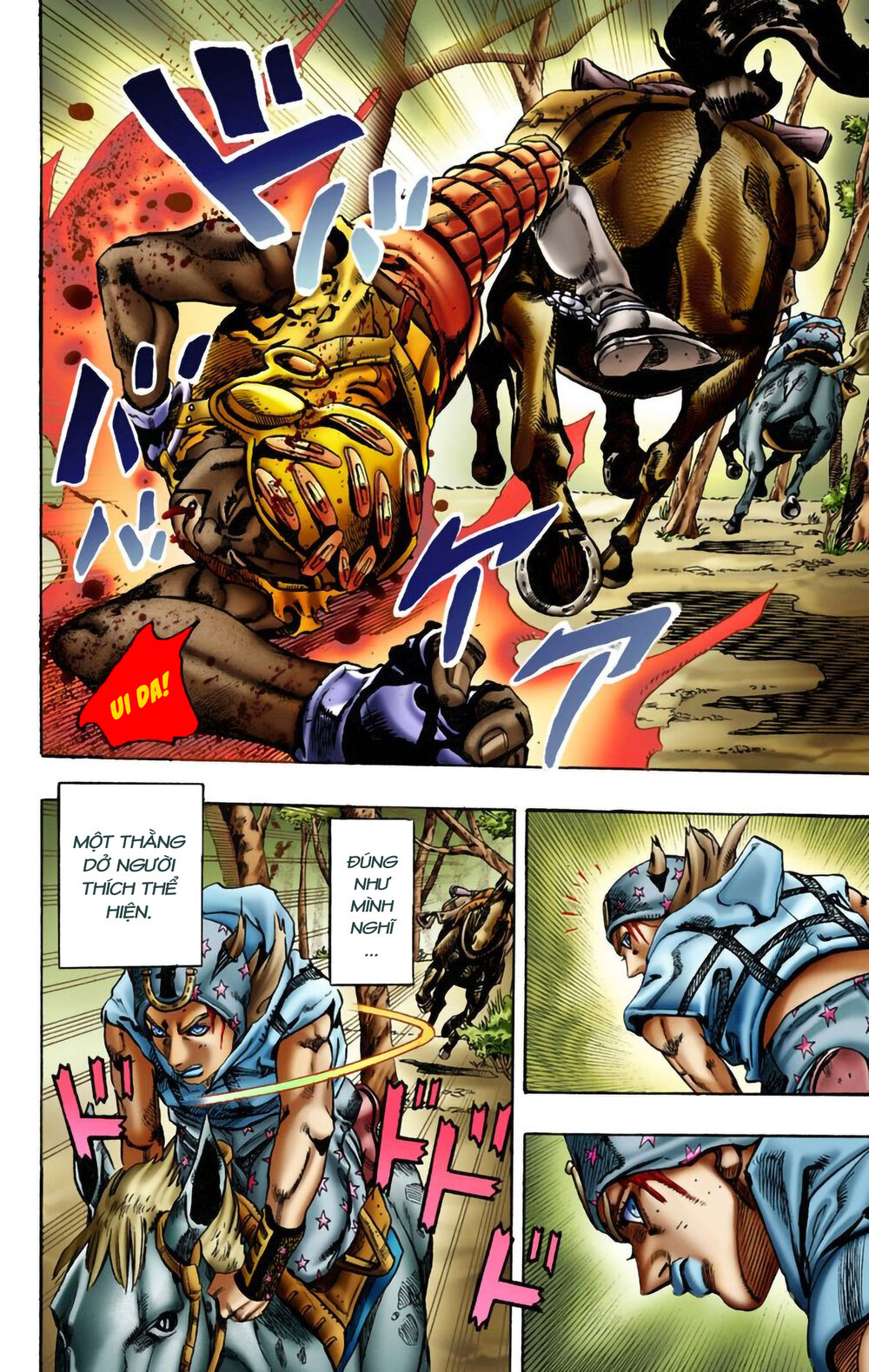 Cuộc Phiêu Lưu Bí Ẩn Phần 7: Steel Ball Run Chapter 8 - Trang 2