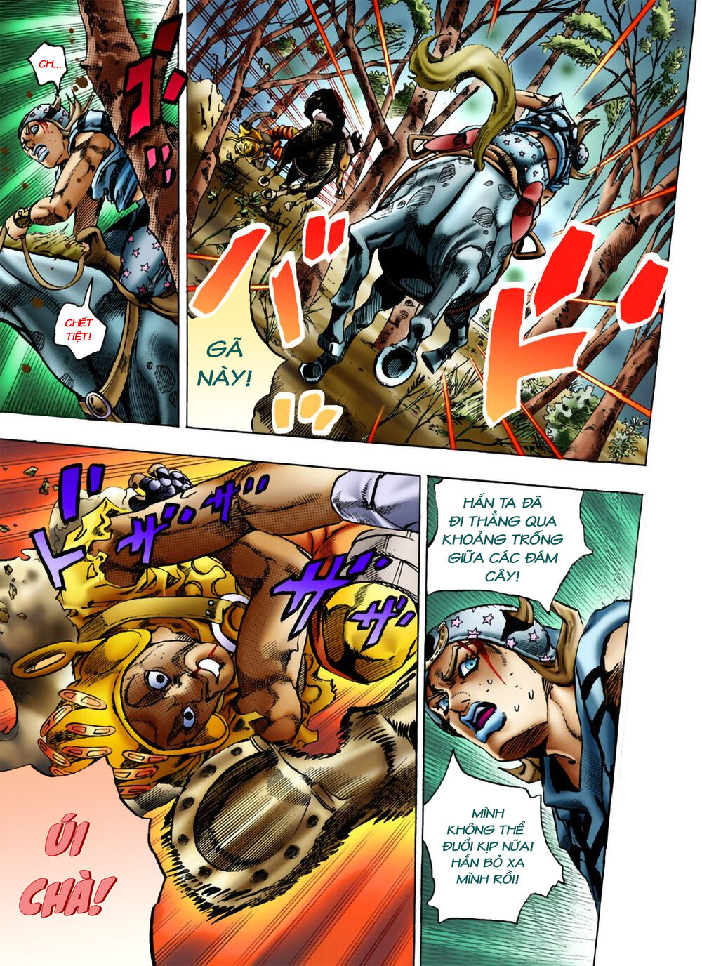 Cuộc Phiêu Lưu Bí Ẩn Phần 7: Steel Ball Run Chapter 8 - Trang 2