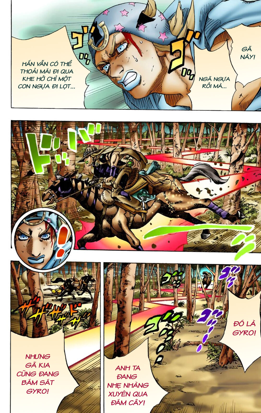Cuộc Phiêu Lưu Bí Ẩn Phần 7: Steel Ball Run Chapter 8 - Trang 2