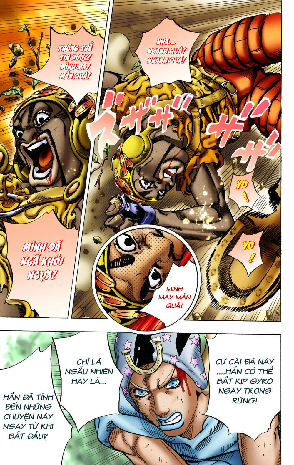Cuộc Phiêu Lưu Bí Ẩn Phần 7: Steel Ball Run Chapter 8 - Trang 2