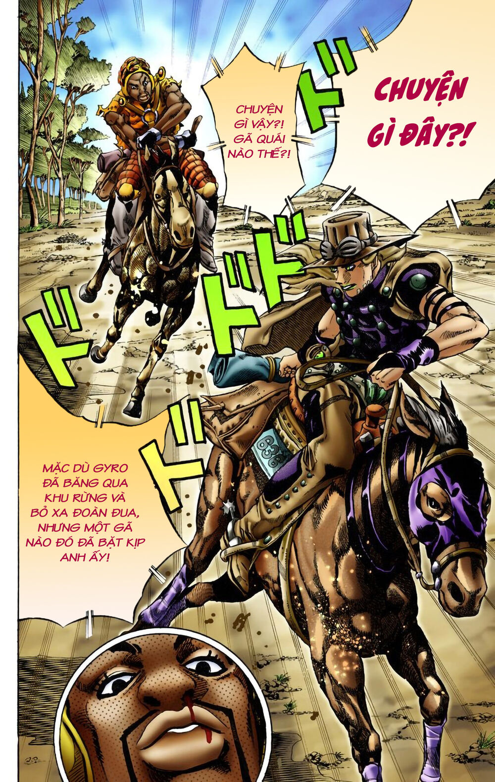 Cuộc Phiêu Lưu Bí Ẩn Phần 7: Steel Ball Run Chapter 8 - Trang 2