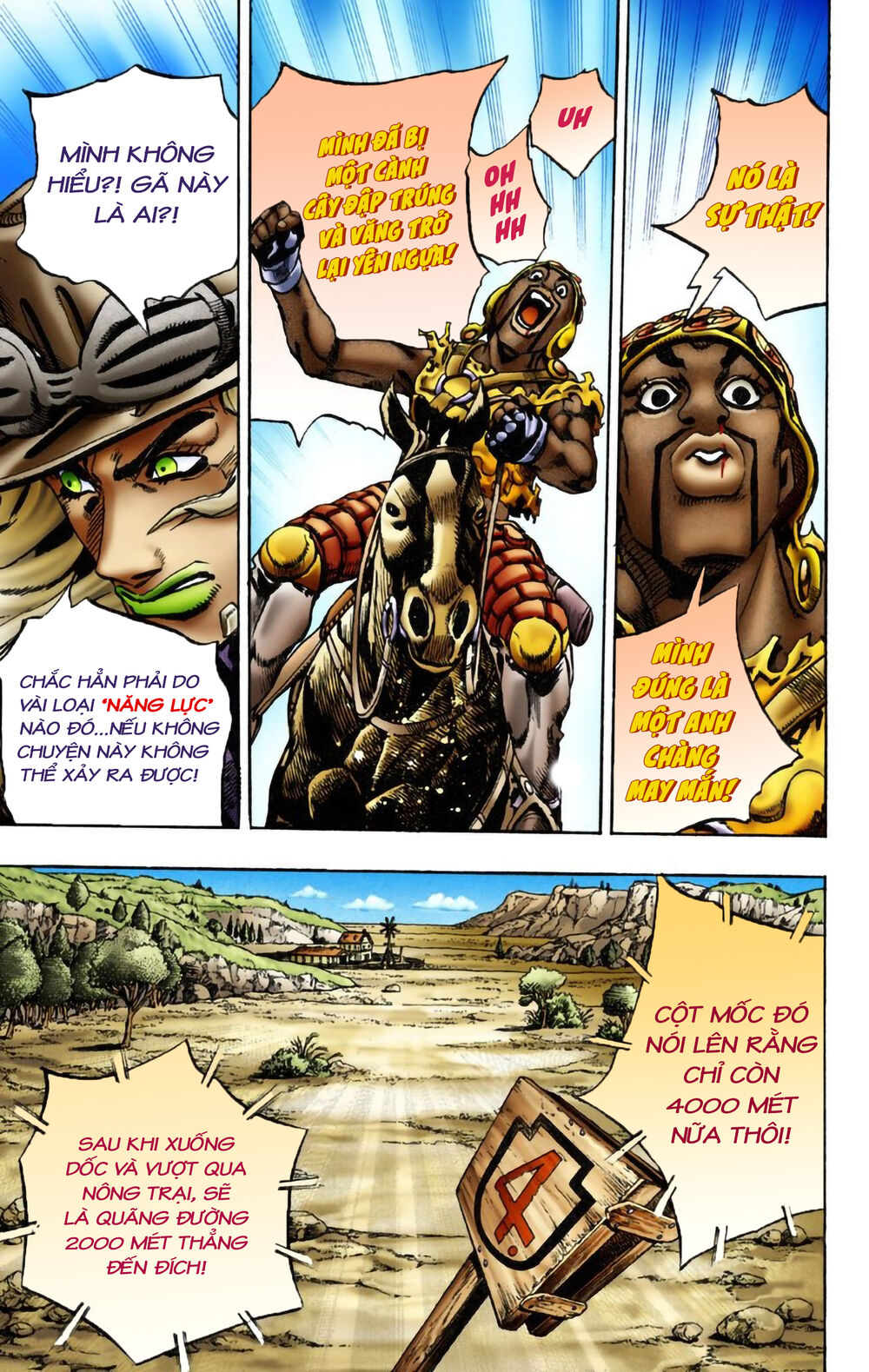 Cuộc Phiêu Lưu Bí Ẩn Phần 7: Steel Ball Run Chapter 8 - Trang 2