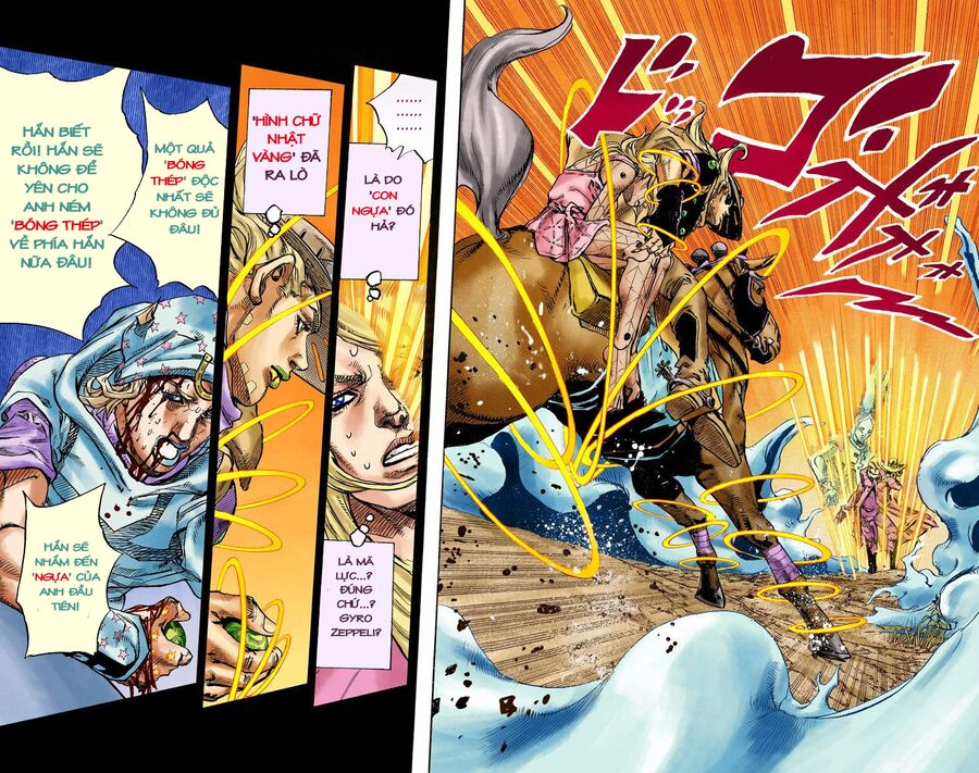 Cuộc Phiêu Lưu Bí Ẩn Phần 7: Steel Ball Run Chapter 82 - Trang 2