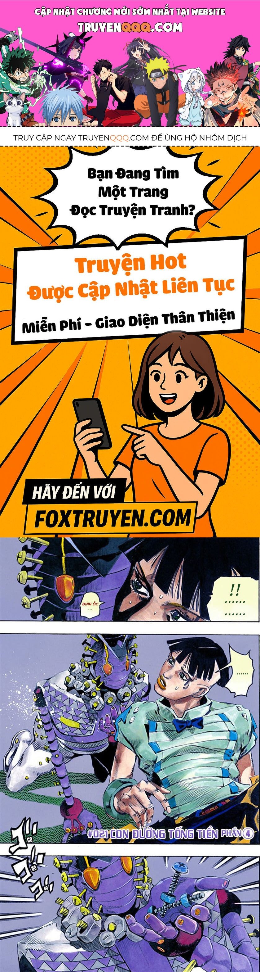Cuộc Phiêu Lưu Kì Bí Của Jojo Phần 8: Jojolion Chapter 21 - Trang 2