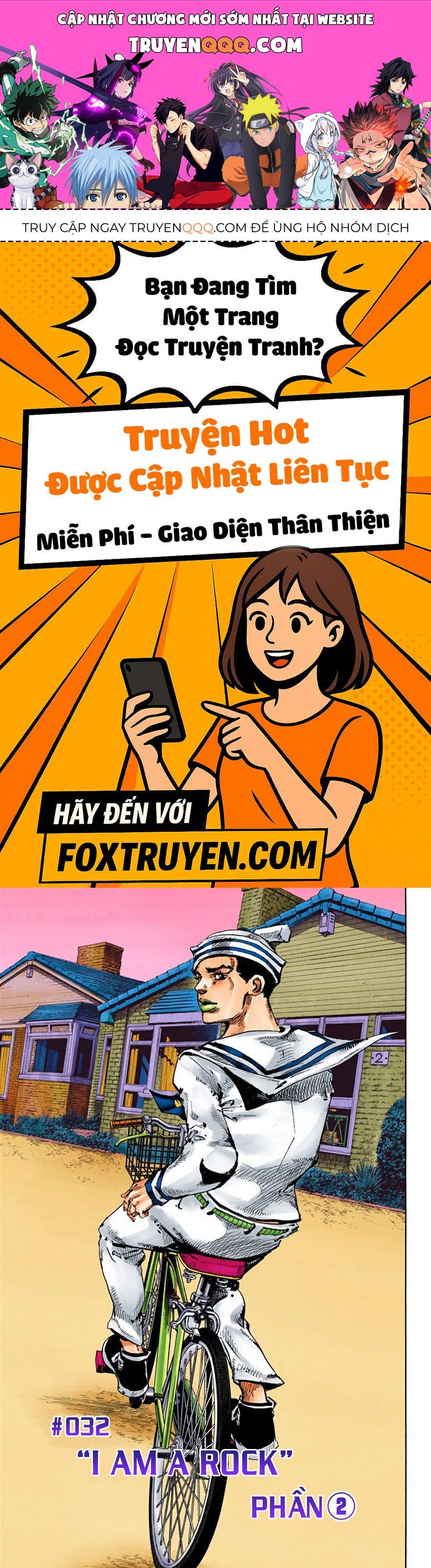 Cuộc Phiêu Lưu Kì Bí Của Jojo Phần 8: Jojolion Chapter 32 - Trang 2