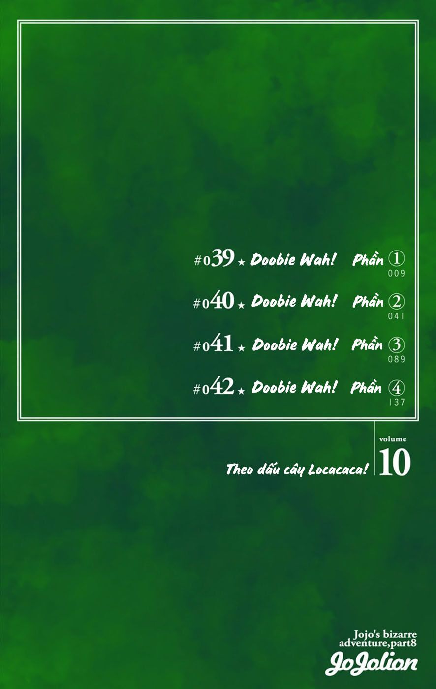 Cuộc Phiêu Lưu Kì Bí Của Jojo Phần 8: Jojolion Chapter 39 - Trang 2