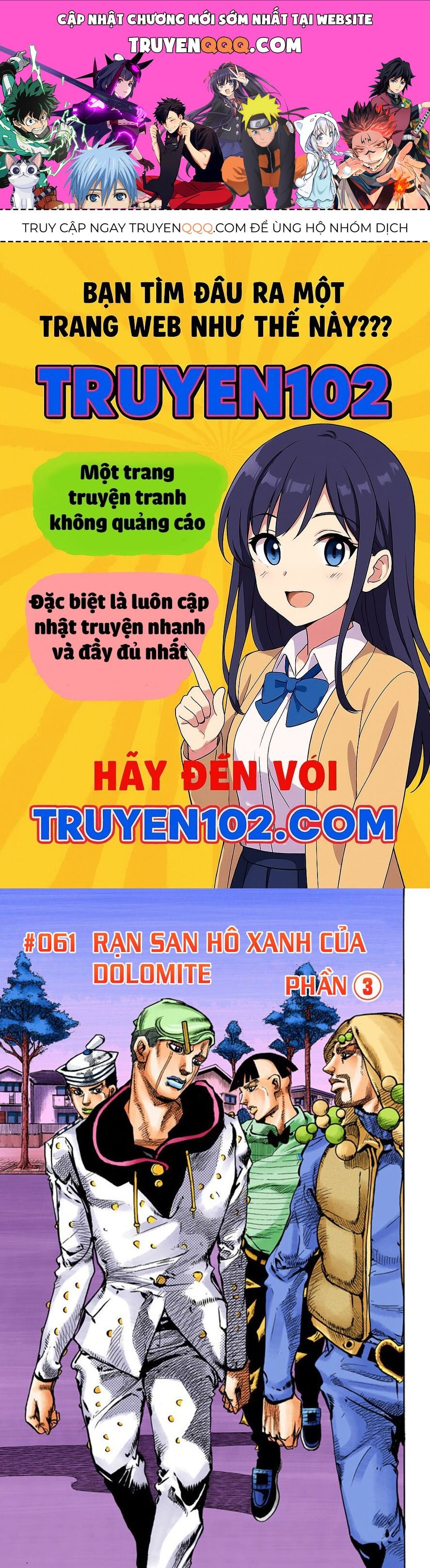 Cuộc Phiêu Lưu Kì Bí Của Jojo Phần 8: Jojolion Chapter 61 - Trang 2