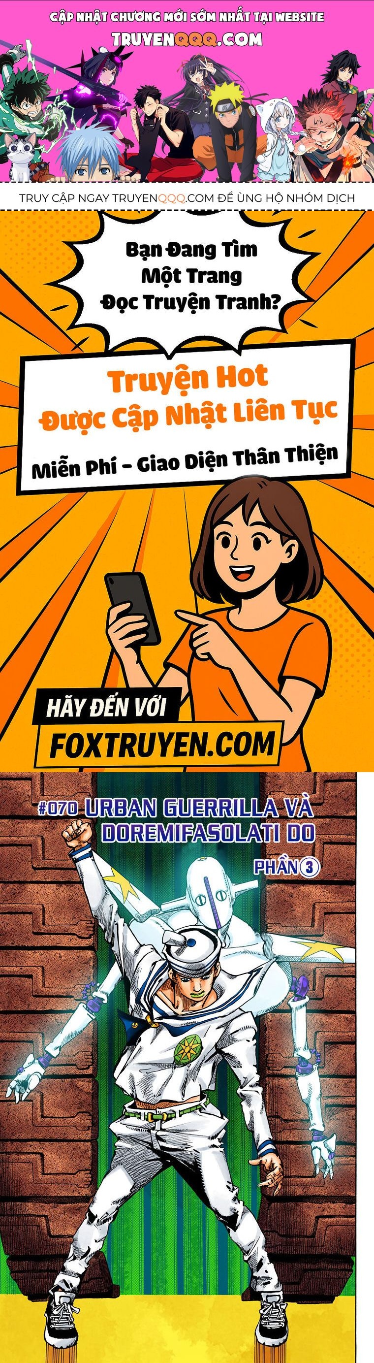 Cuộc Phiêu Lưu Kì Bí Của Jojo Phần 8: Jojolion Chapter 70 - Trang 2