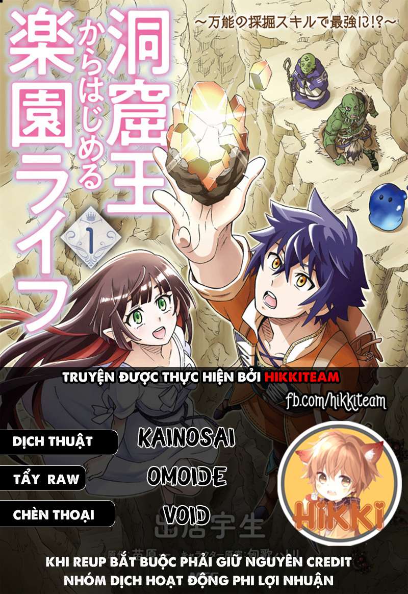 Cuộc Sống Thiên Đường Bắt Đầu Với Vua Hang Động ~ Trở Thành Người Mạnh Nhất Với Kỹ Năng Khai Thác Toàn Diện!? Chapter 10.2 - Trang 2