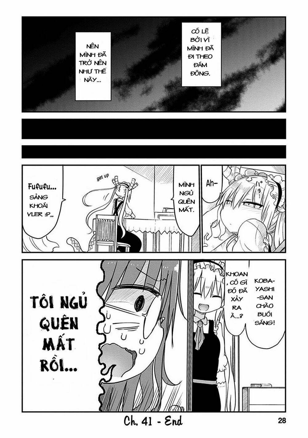 Cuộc Sống Trả Ơn Của Nàng Rồng Tohru! Chapter 41 - Trang 2