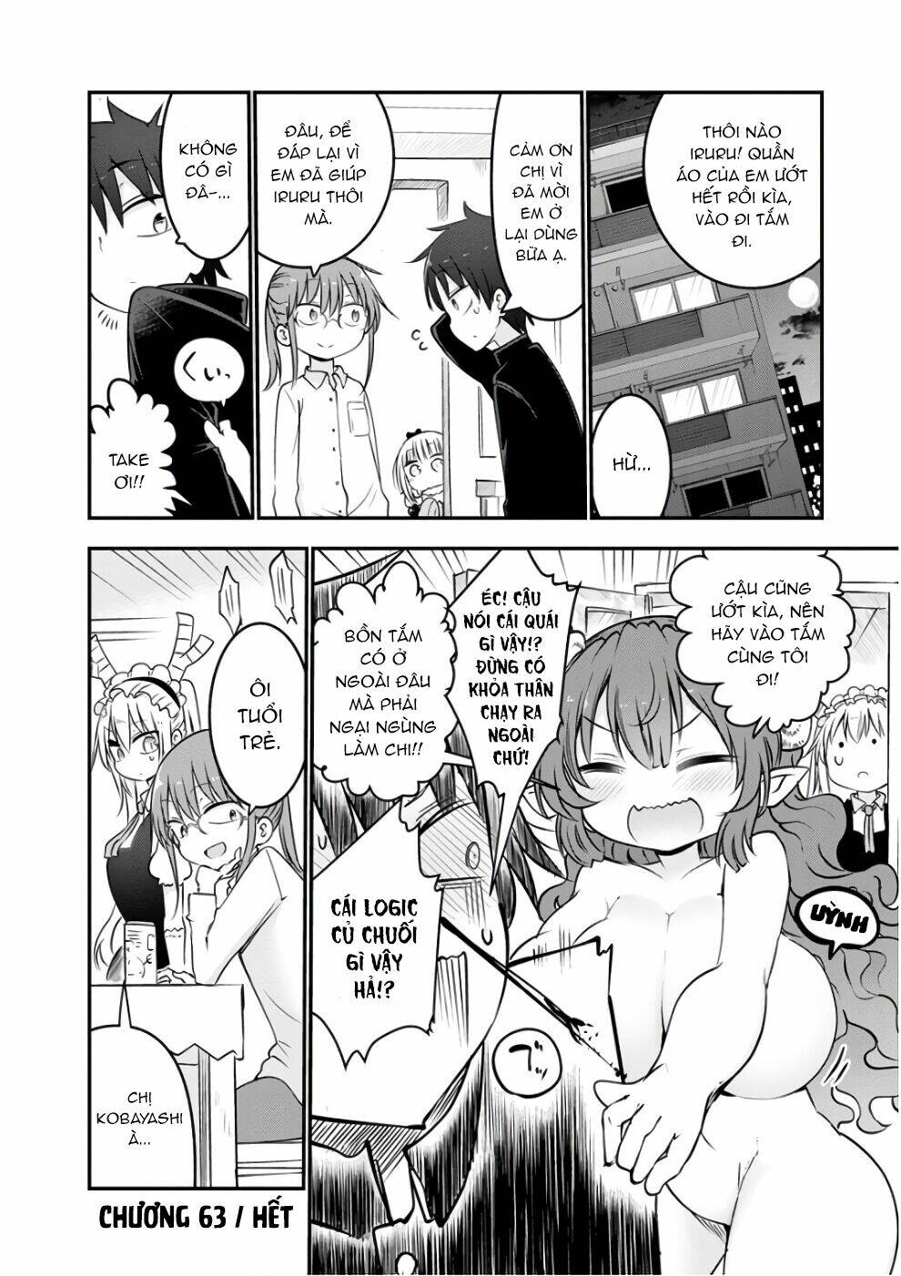 Cuộc Sống Trả Ơn Của Nàng Rồng Tohru! Chapter 63 - Trang 2