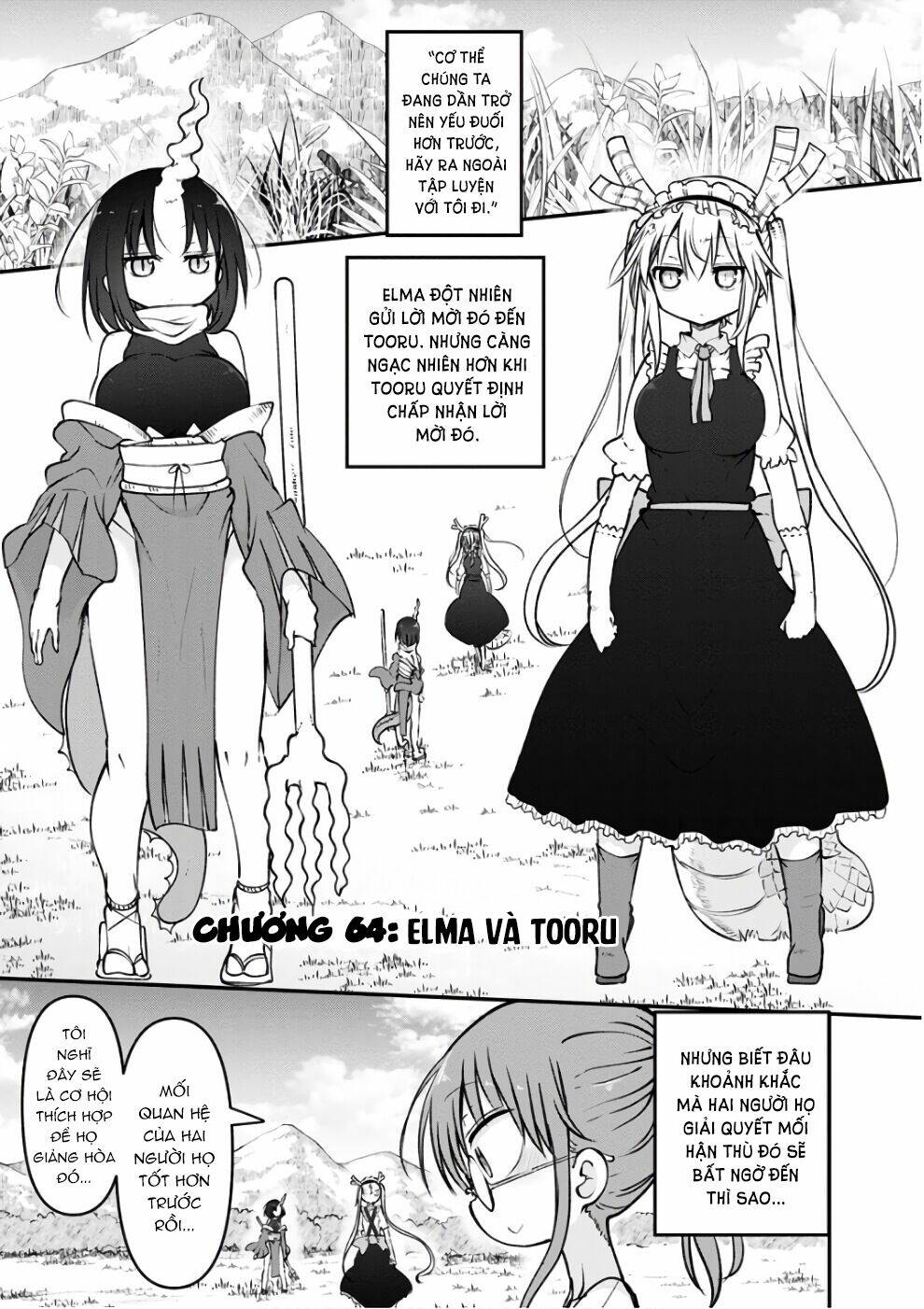 Cuộc Sống Trả Ơn Của Nàng Rồng Tohru! Chapter 64 - Trang 2