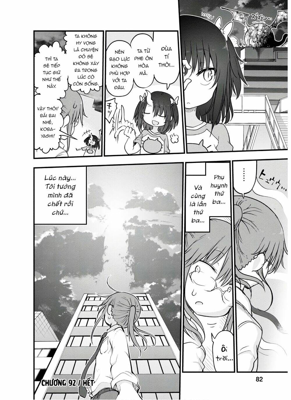 Cuộc Sống Trả Ơn Của Nàng Rồng Tohru! Chapter 92 - Trang 2