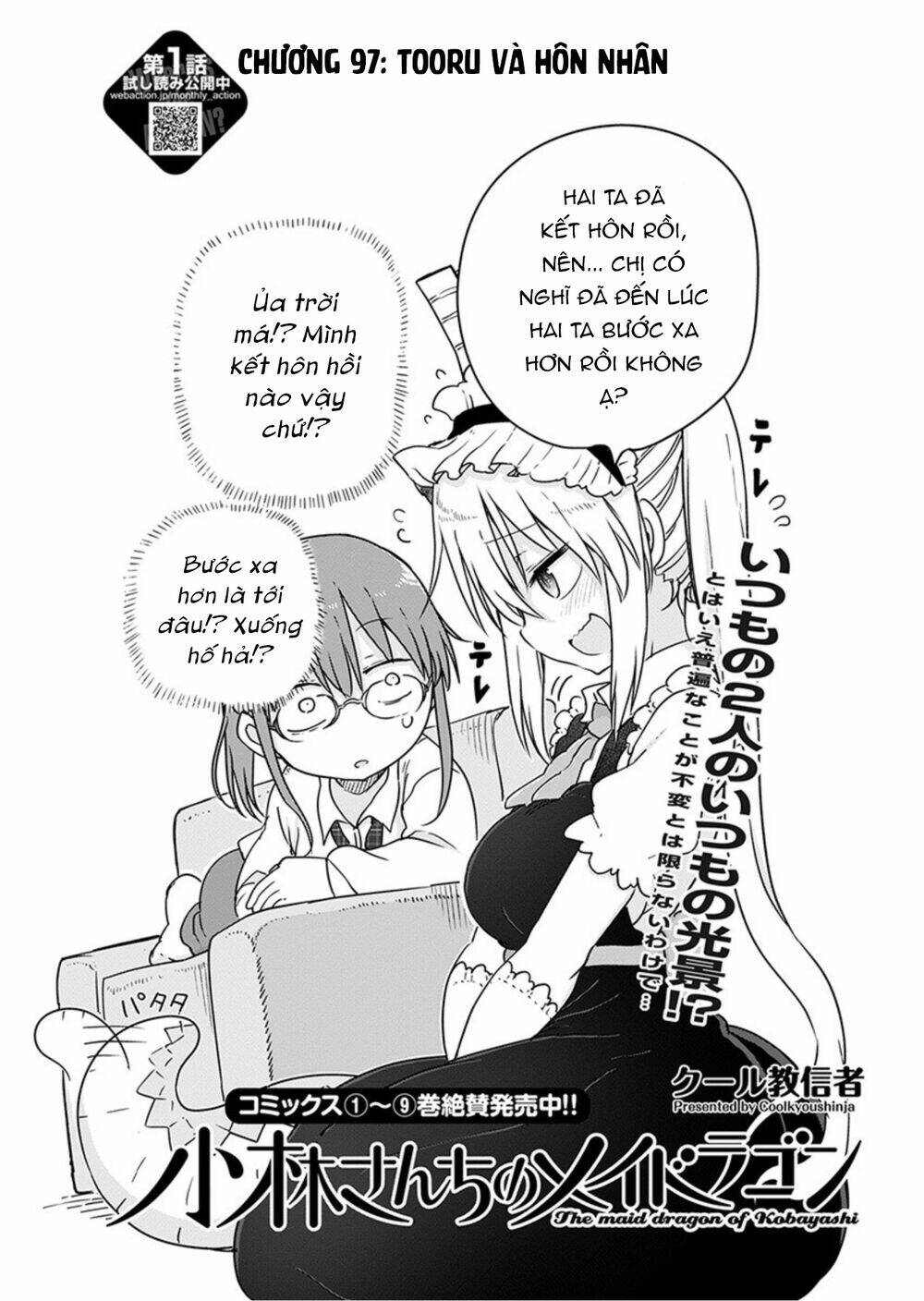 Cuộc Sống Trả Ơn Của Nàng Rồng Tohru! Chapter 97 - Trang 2